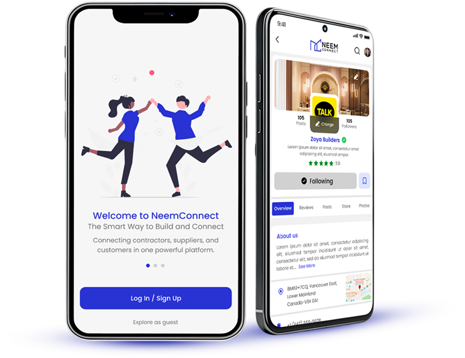 Neem Connect App Screenshot 1